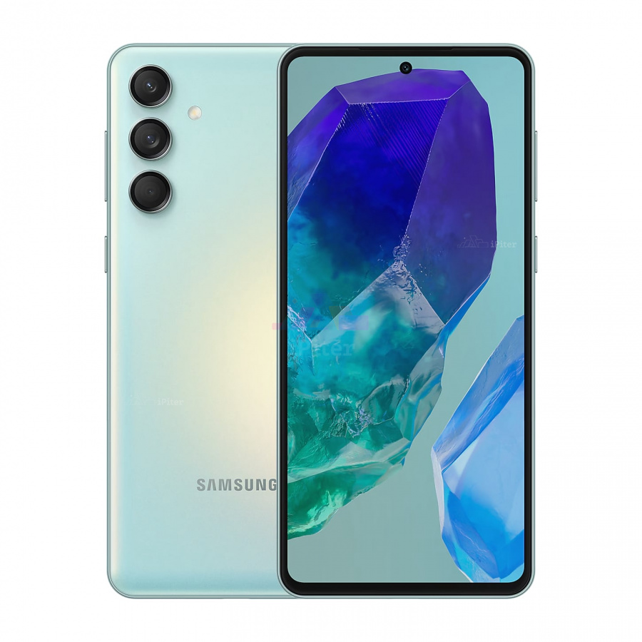 Фото Купить Смартфон Samsung Galaxy M55 8Gb/256Gb (Light Green) SM-M556 (Nano-Sim + Nano-Sim) по низкой цене в
