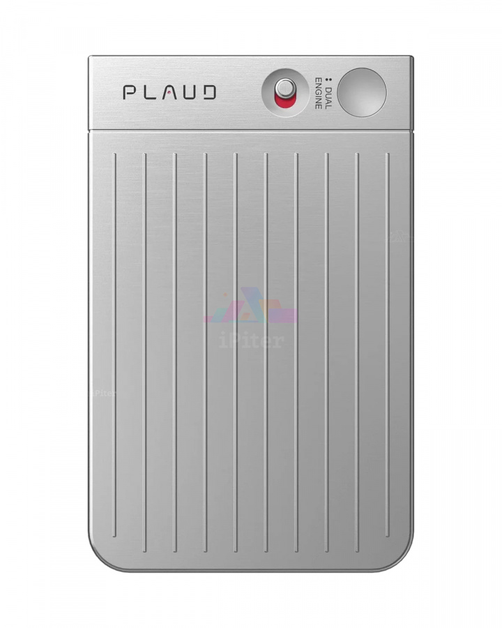 Фото Купить Диктофон с искусственным интеллектом Plaud Note (Silver) по низкой цене в