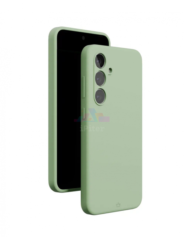Фото Купить Чехол VLP Aster case для Samsung Galaxy S24 FE (Зелёный) по низкой цене в