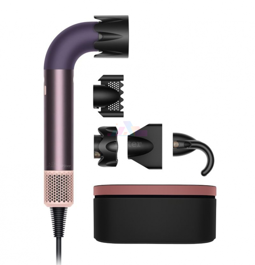 Фото Купить Фен Dyson Supersonic R Pro HD17 Jasper Plum (5 насадок) по низкой цене в