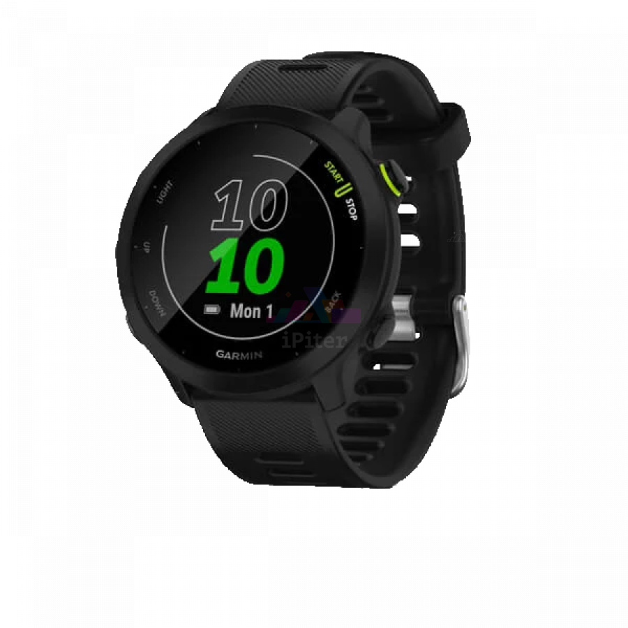 Фото Купить Умные часы Garmin Forerunner 55 Чёрный (010-02562-10) по низкой цене в