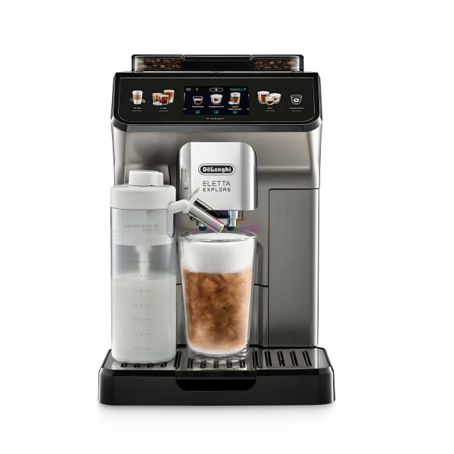 Фото Купить Кофемашина DeLonghi ECAM 450.86.T по низкой цене в