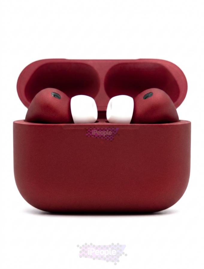 Фото Купить Беспроводные наушники Apple AirPods Pro (3-го поколения) USB-C (Покрашены в Бордовый) по низкой цене в