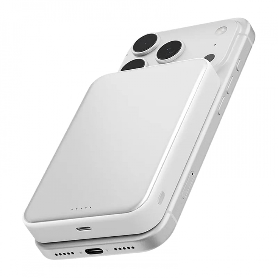 Фото Внешний аккумулятор uBear Strike MagSafe 10000 mAh (Белый), Белый