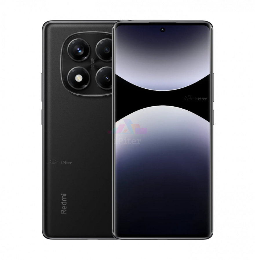 Фото Купить Смартфон Xiaomi Redmi Note 14 Pro 4G 12Gb/256Gb (Midnight Black) Nano-Sim + Nano-Sim по низкой цене в
