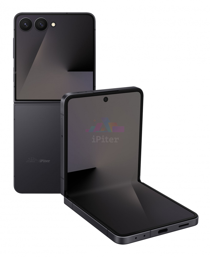 Фото Купить Смартфон Samsung Galaxy Z Flip 7 12Gb/256Gb (Jet Black) SM-F766 (Nano-sim + eSim) по низкой цене в