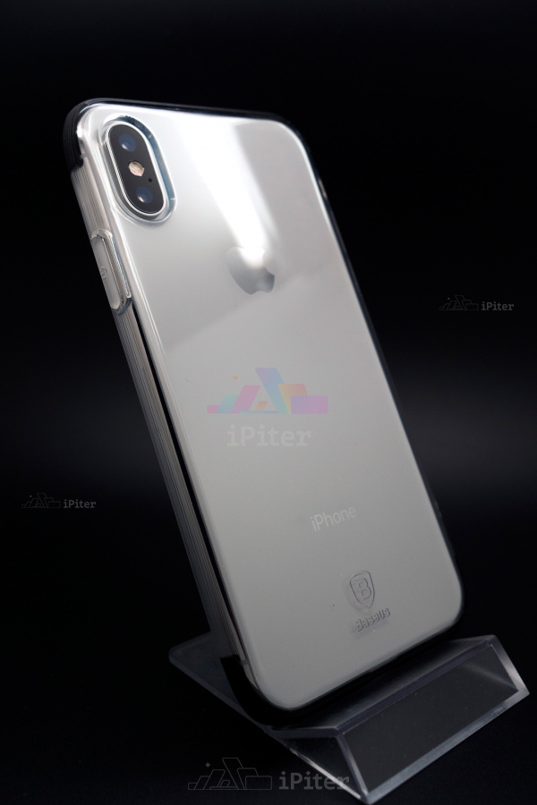 Фото Чехол Baseus Armor Case для iPhone X, Прозрачный