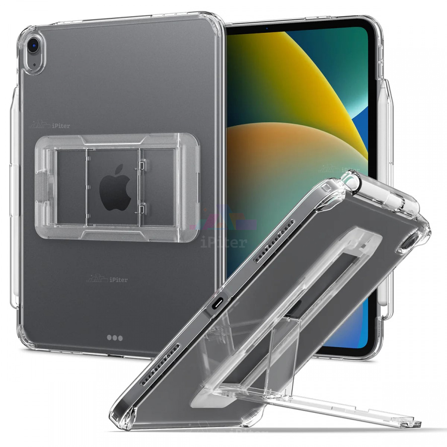 Фото Купить Чехол Spigen Air Skin Hybrid S для iPad 10/11 (Прозрачный) по низкой цене в