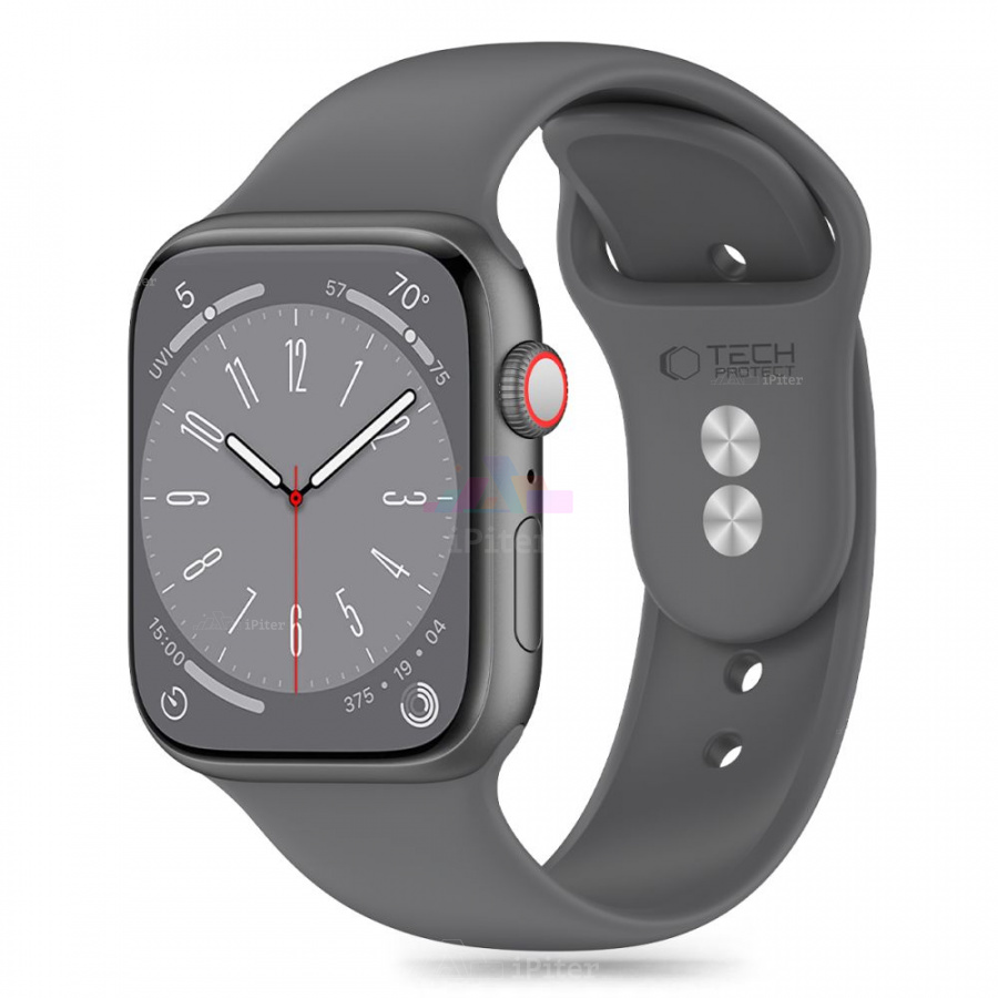 Фото Купить Ремешок Tech-Protect Silicone для Apple Watch 44 / 45 / 46 мм (Clay) по низкой цене в