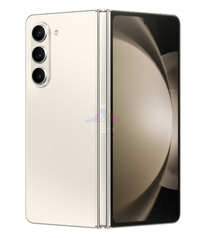 Фото Купить Смартфон Samsung Galaxy Z Fold 5 5G 12Gb/512Gb (Бежевый) SM-F946 по низкой цене в