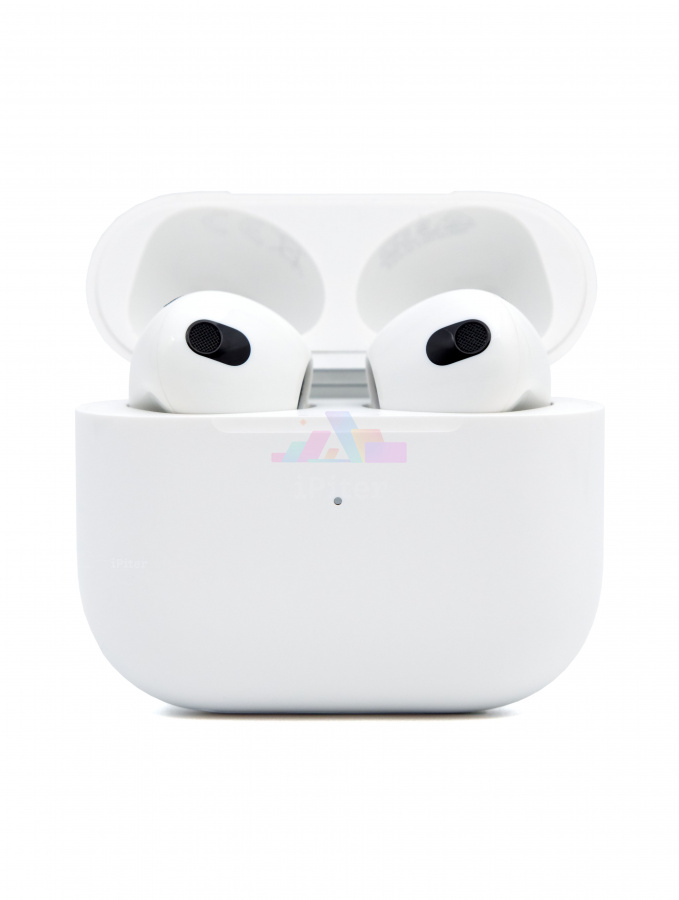 Фото Купить Беспроводные наушники Apple AirPods (3-го поколения) c MagSafe кейсом (MME73) по низкой цене в