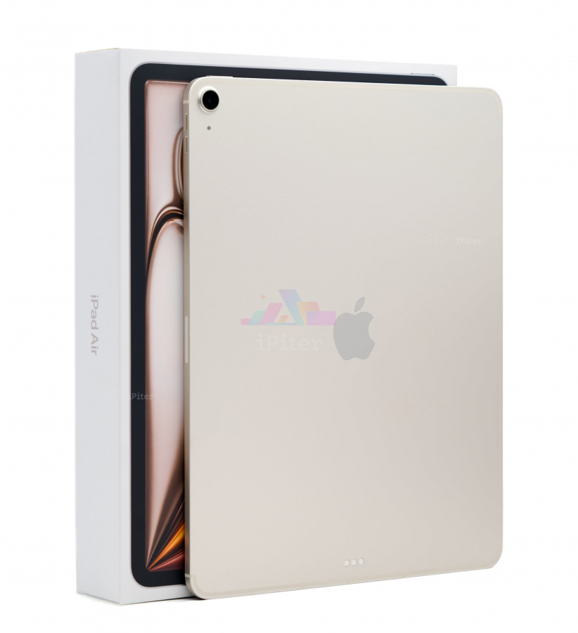 Фото Купить Apple iPad Air 8 (2026) 13 дюймов Wi-Fi + Cellular 128gb Starlight (Сияющая звезда) по низкой цене в