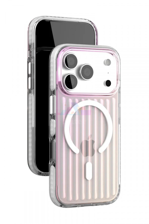 Фото Купить Чехол VLP Pulse case with MagSafe для iPhone 17 Pro (Перламутровый) по низкой цене в