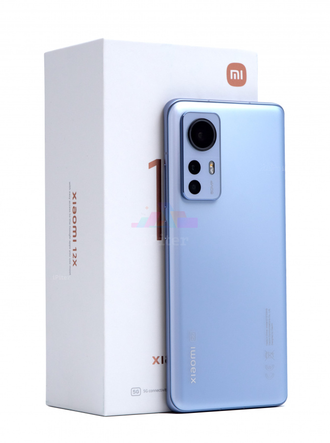 Фото Купить Смартфон Xiaomi 12X 5G 8Gb/256Gb (Голубой) по низкой цене в