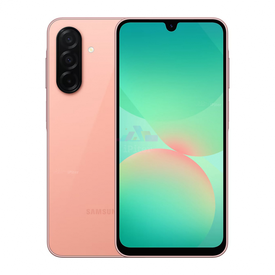 Фото Купить Смартфон Samsung Galaxy A26 6Gb/128Gb (Peach) SM-A266 (Nano-Sim + Nano-Sim) по низкой цене в