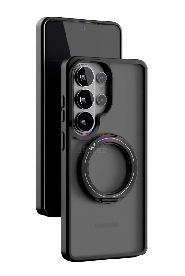 Фото Купить Чехол VLP Ring Case для Samsung Galaxy S26 Ultra (Чёрный) по низкой цене в