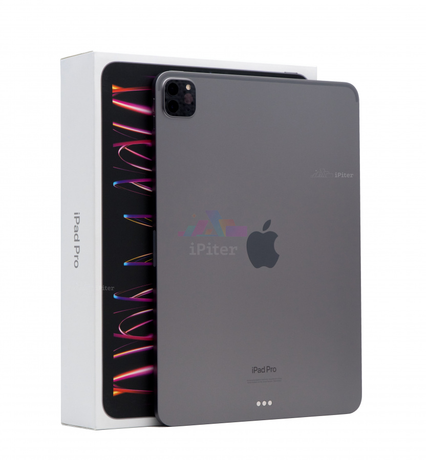 Фото Купить iPad Pro (2022) 11 дюймов Wi-Fi 512Gb Space Gray (Серый космос) по низкой цене в