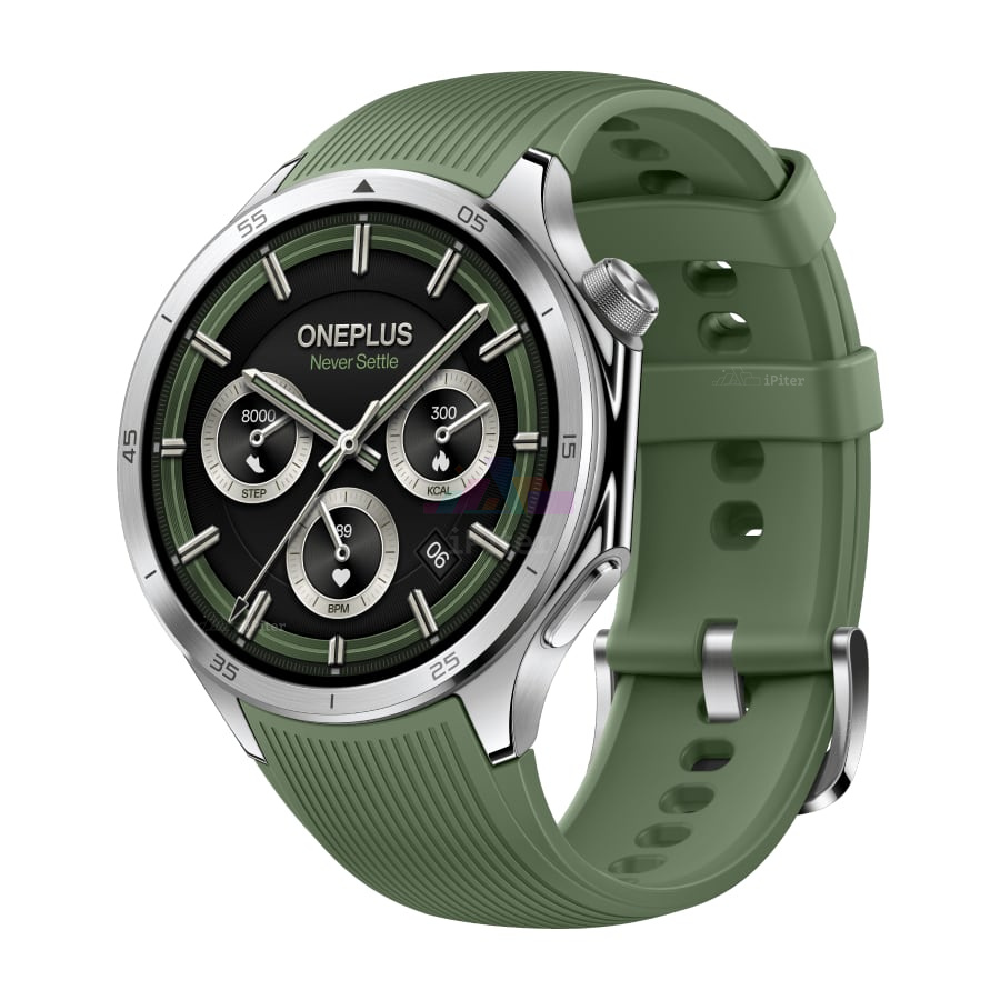 Фото Купить Умные часы OnePlus Watch 3 (Emerald Titanium) по низкой цене в