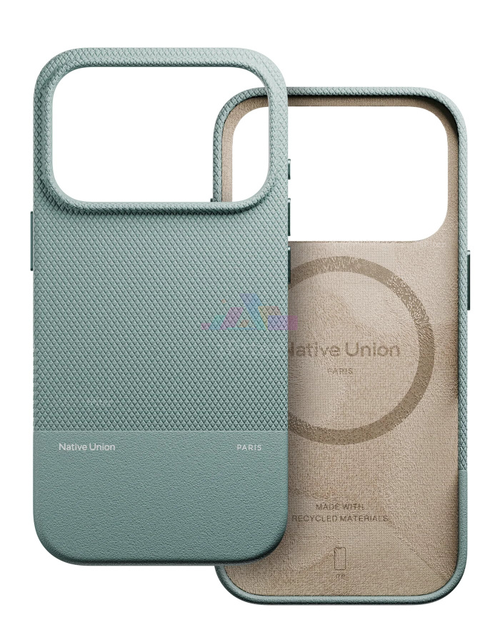 Фото Купить Чехол Native Union Classic case Magnetic для iPhone 17 Pro (Зелёный) по низкой цене в