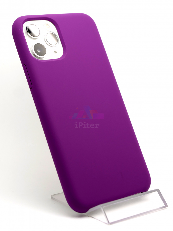 Фото Силиконовый чехол Candy для iPhone 11 Pro, Фиолетовый