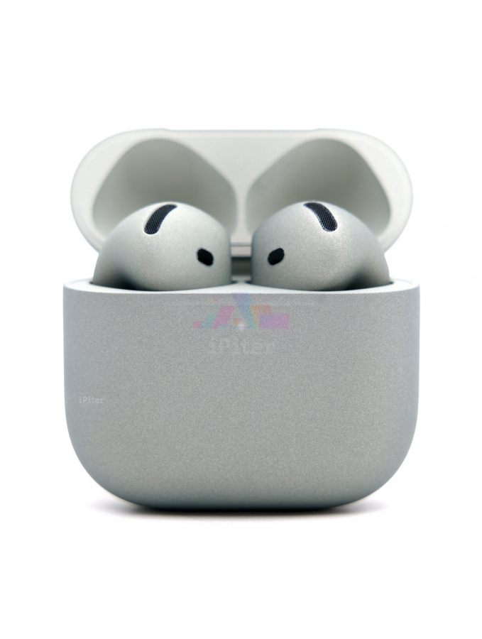 Фото Купить Беспроводные наушники Apple AirPods 4 с шумоподавлением ANC (Покрашены в Titanium) по низкой цене в
