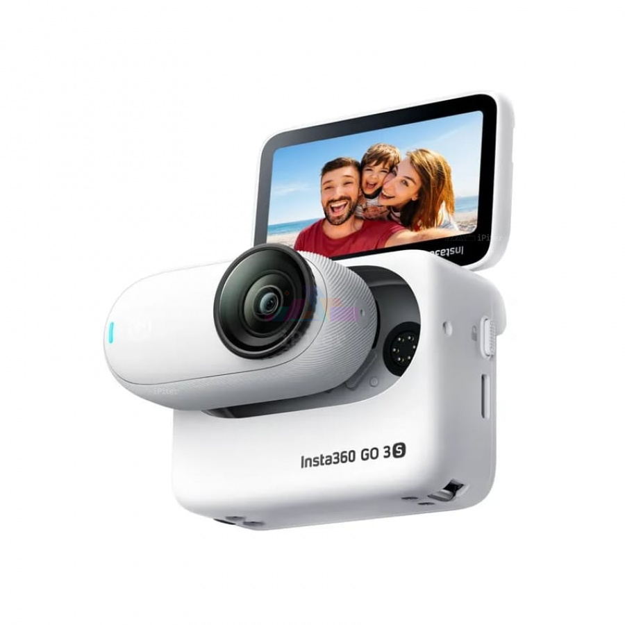 Фото Купить Экшн-камера Insta360 Go 3S 128Gb (White) Standard Bundle по низкой цене в