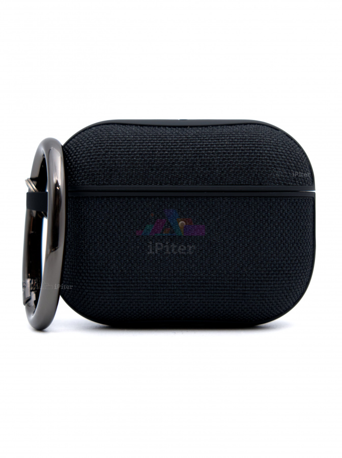 Фото Купить Чехол Spigen Urban Fit с карабином для AirPods Pro 2 (Чёрный) по низкой цене в