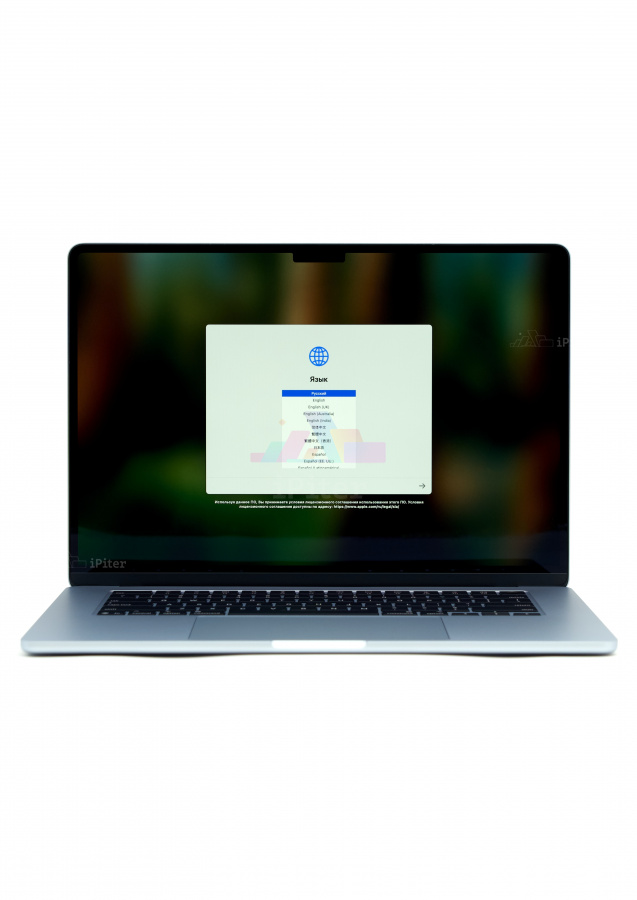 Фото Купить Apple MacBook Air 15 (2025) M4 (10CPU/10GPU/16GB/1TB) Sky Blue (Z1HE000MU) по низкой цене в