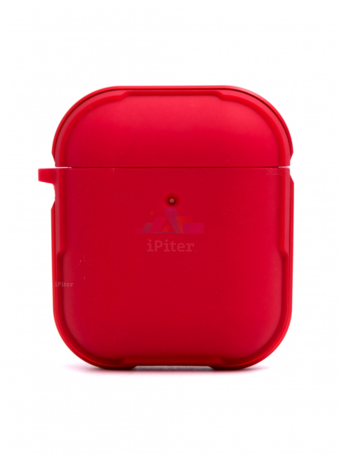 Фото Чехол K-DOO Soft Touch для AirPods 1/2 (Красный), Красный
