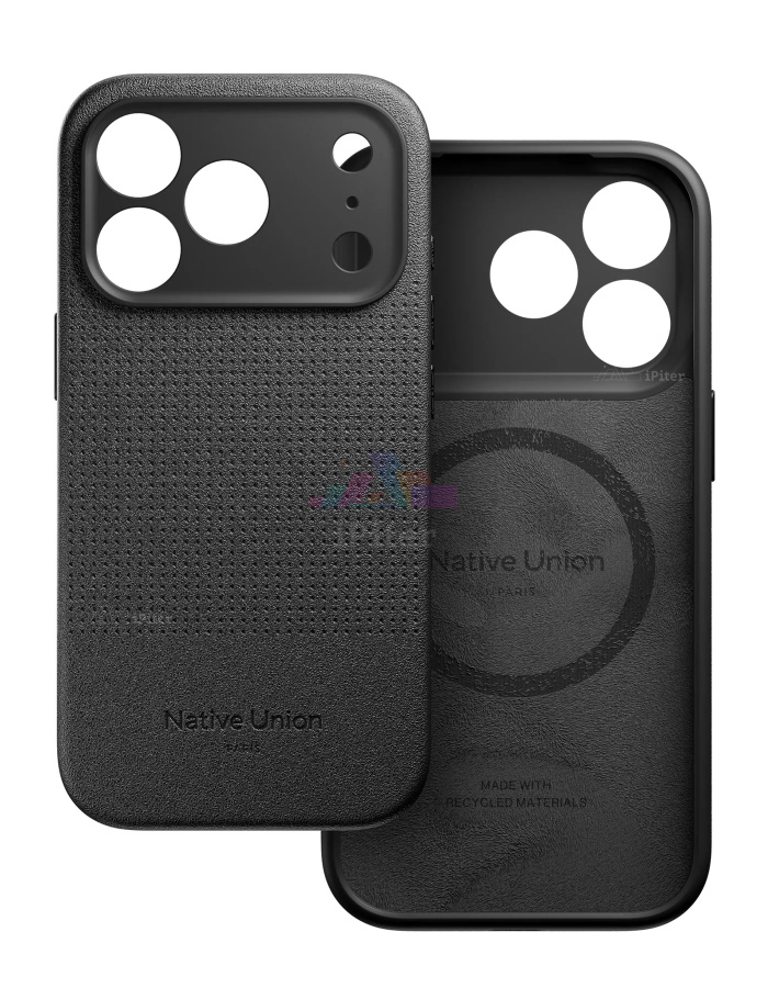 Фото Купить Чехол Native Union Active case Magnetic для iPhone 17 Pro (Чёрный) по низкой цене в