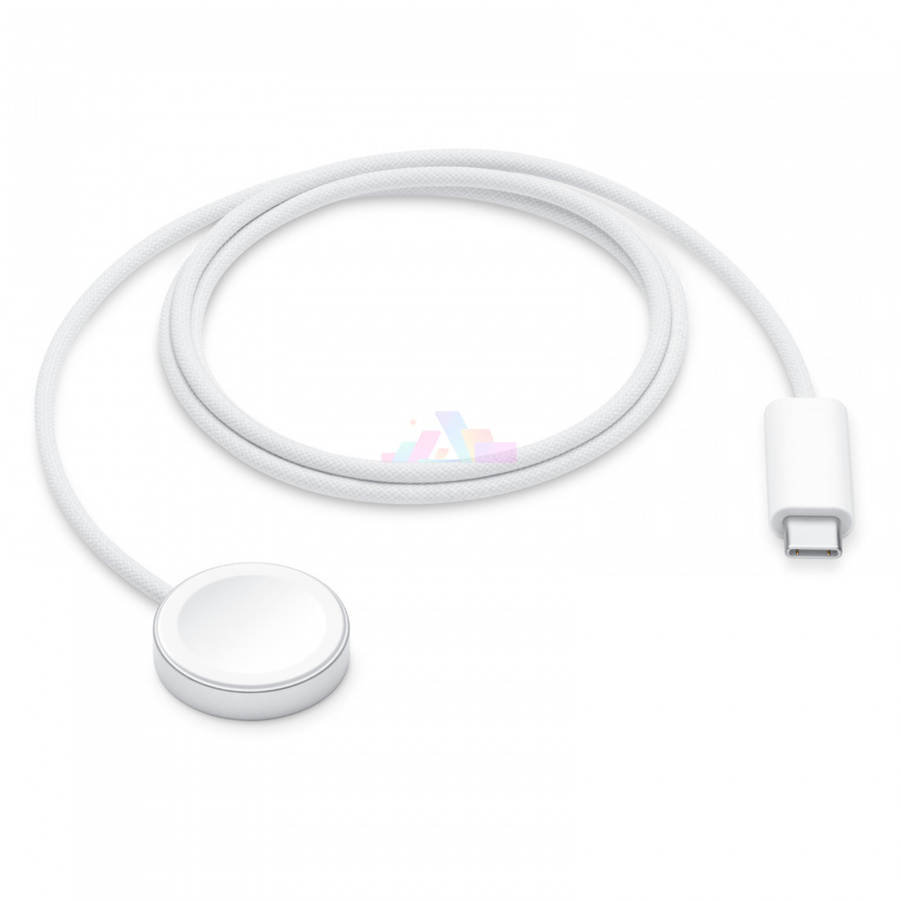 Фото Кабель Плетёный Apple Watch USB-C Magnetic Fast Charger 1м, Белый