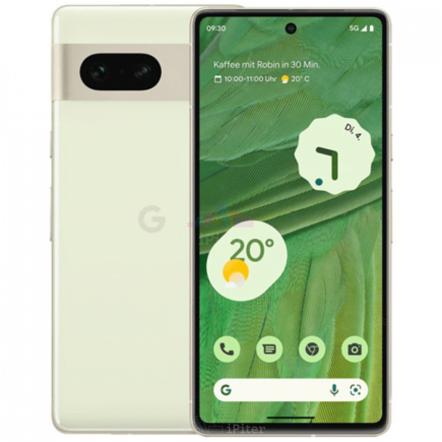Фото Купить Смартфон Google Pixel 7 5G 8Gb/256Gb (Lemongrass) Nano-sim + eSim по низкой цене в