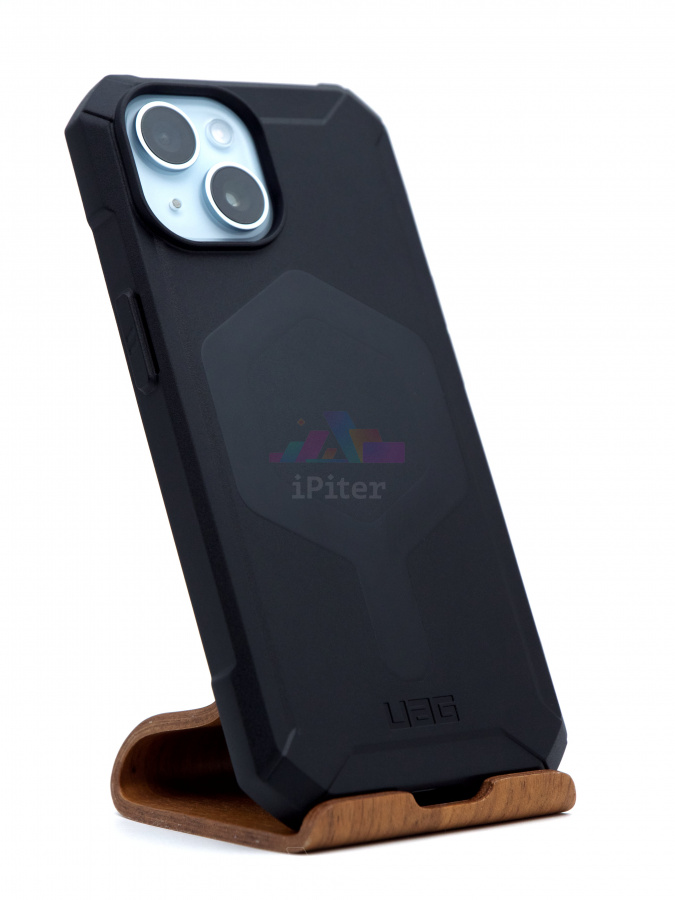 Фото Купить Чехол UAG Essential Armor для iPhone 15 Чёрный по низкой цене в