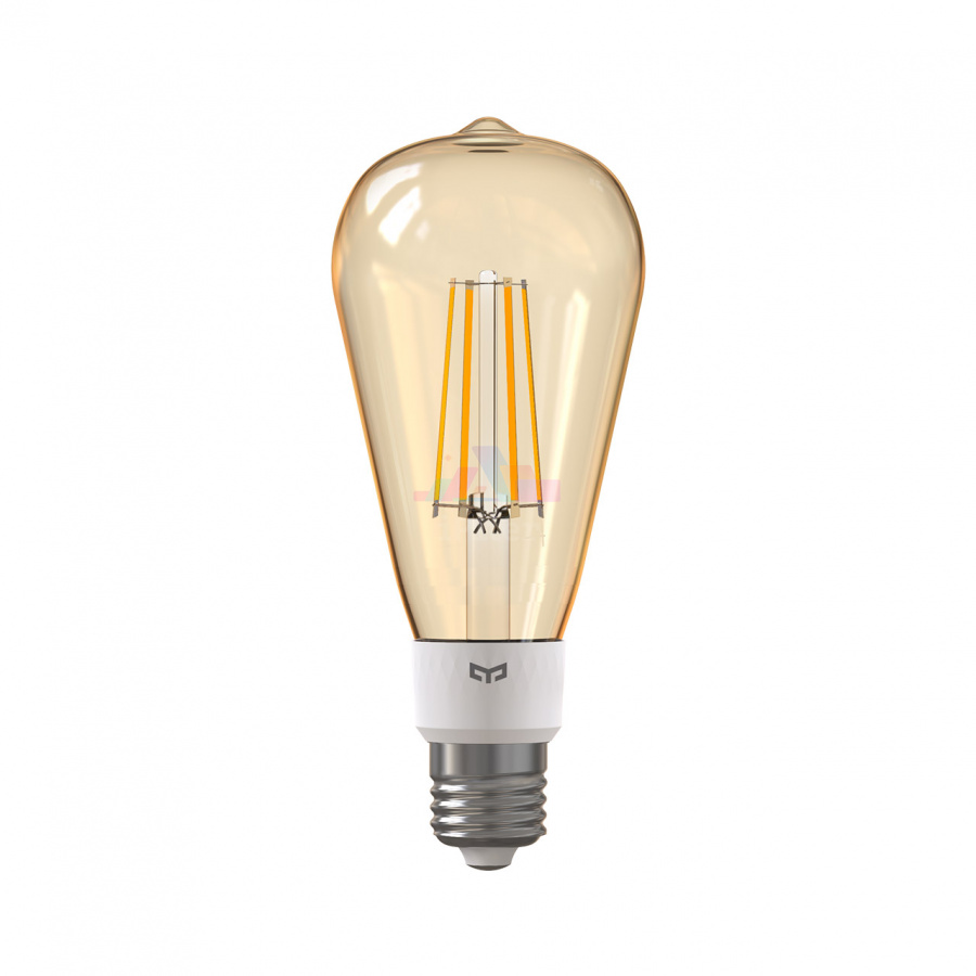 Фото Купить Умная филаментная лампочка Yeelight Smart LED Filament Bulb ST64 по низкой цене в