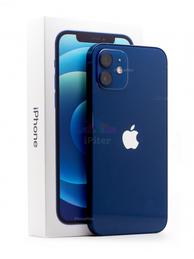Фото Купить Apple iPhone 12 256Gb<br> Blue (Синий) по низкой цене в