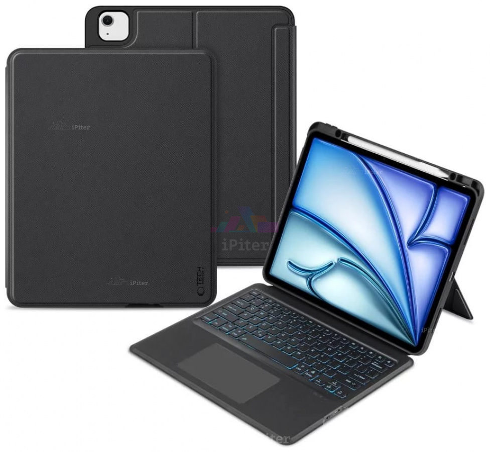 Фото Купить Чехол Tech-Protect SCmag Pen для iPad Air 6/7/8 13'' (Чёрный) по низкой цене в