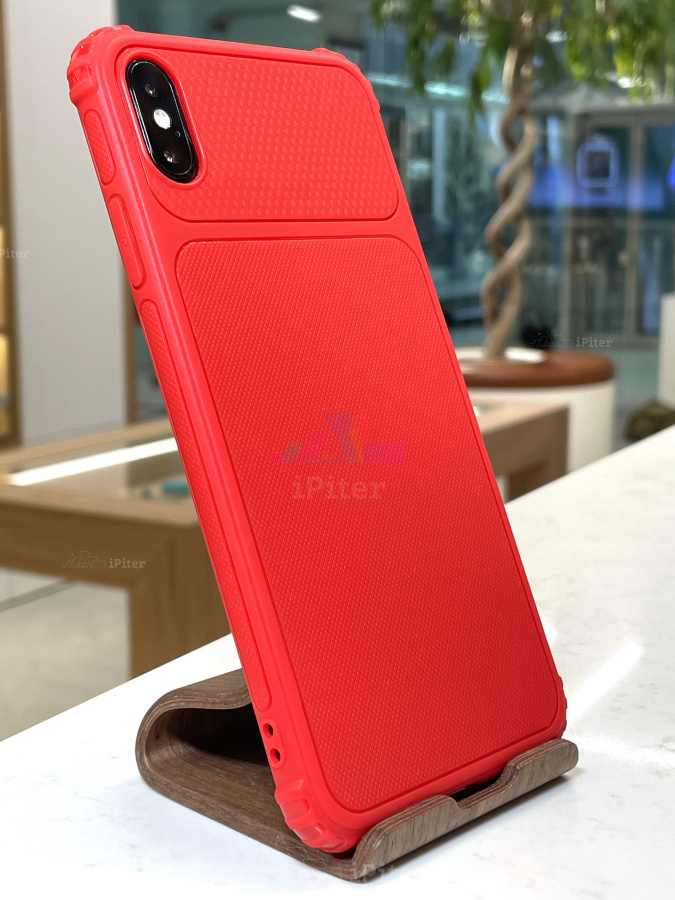 Фото Чехол Devia Guider для iPhone XS Max, Красный