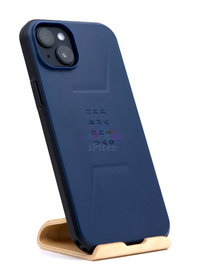 Фото Чехол UAG Civilian MagSafe для iPhone 14 Plus Тёмно-синий, Тёмно-синий