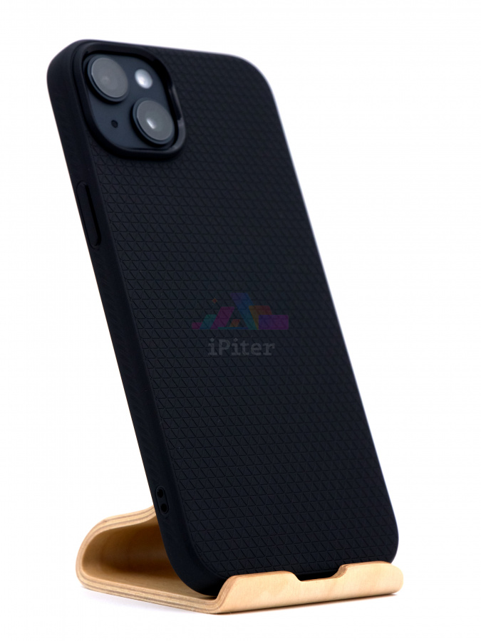 Фото Чехол Spigen Liquid Air для iPhone 14 Plus, Чёрный