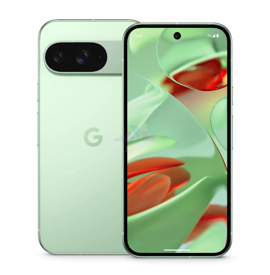 Фото Купить Смартфон Google Pixel 9 5G 12Gb/256Gb (Wintergreen) Nano-sim + eSim по низкой цене в