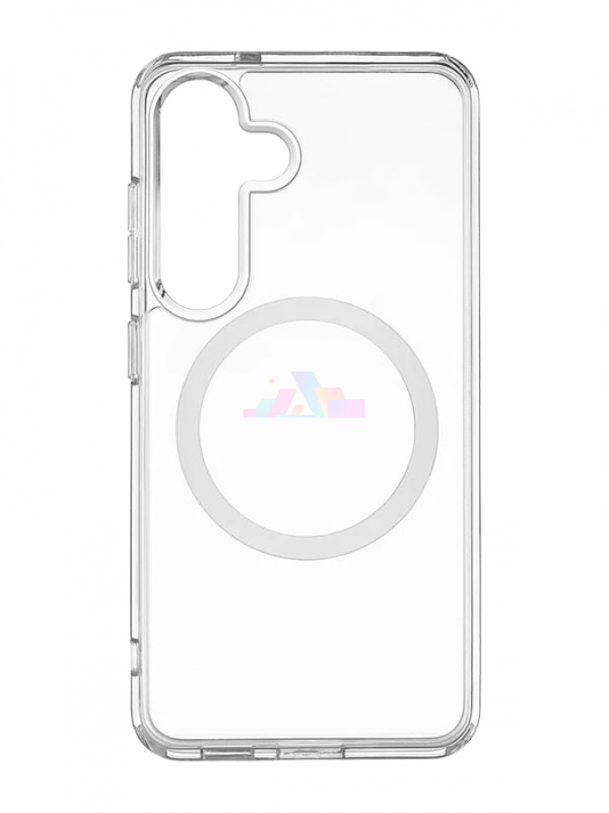 Фото Купить Чехол uBear Real Mag case для Samsung Galaxy S25 Plus (Прозрачный) по низкой цене в