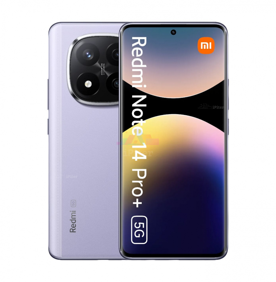 Фото Купить Смартфон Xiaomi Redmi Note 14 Pro Plus 5G 8Gb/256Gb (Lavender Purple) Nano-Sim + Nano-Sim по низкой цене в