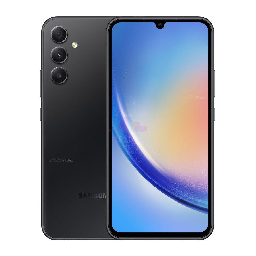 Фото Купить Смартфон Samsung Galaxy A34 5G 8Gb/256Gb (Graphite) SM-A346 по низкой цене в