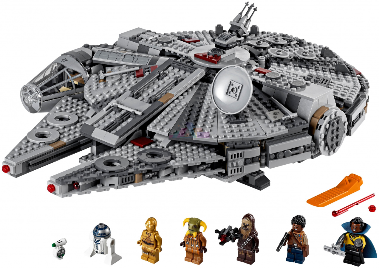 Фото Купить Конструктор LEGO Star Wars Сокол Тысячелетия 75257 по низкой цене в