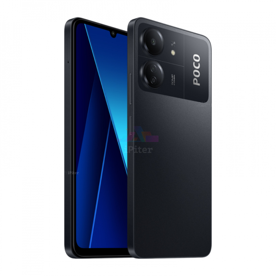 Фото Купить Смартфон Xiaomi Poco C65 8Gb/256Gb (Чёрный) по низкой цене в