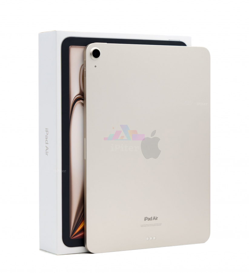 Фото Купить Apple iPad Air 6 (2024) 11 дюймов Wi-Fi 512gb Starlight (Сияющая звезда) по низкой цене в