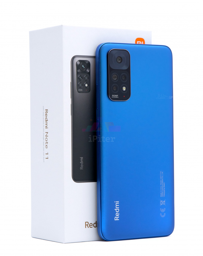 Фото Купить Смартфон Xiaomi Redmi Note 11 4Gb/128Gb (Twilight Blue) Global по низкой цене в