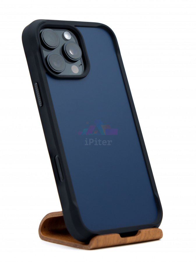 Фото Купить Чехол Nomad Rugged для iPhone 16 Pro Max Тёмно-синий по низкой цене в