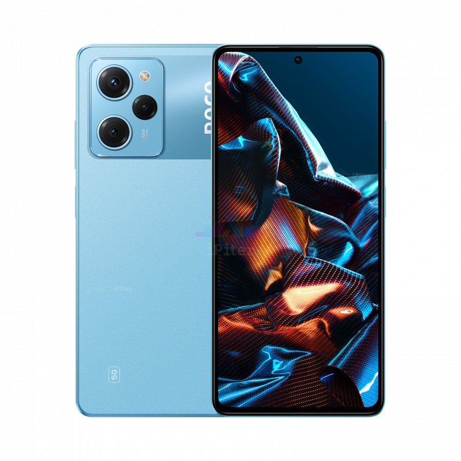 Фото Купить Смартфон Xiaomi Poco X5 Pro 5G 6Gb/128Gb (Голубой) Global по низкой цене в