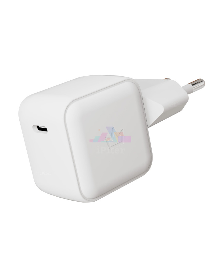 Фото Купить Сетевое зарядное устройство VLP G-Charge 30W USB-C (Белый) по низкой цене в